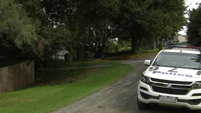 Four people were allegedly stabbed during a nasty fight over a damaged car in Warburton. Picture: 7 News