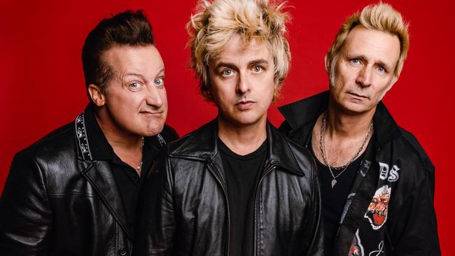 American rock band Green Day. Picture: Supplied.