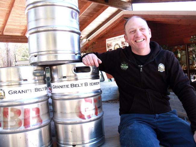 Granite Belt Brewery's Geoff Davenport.