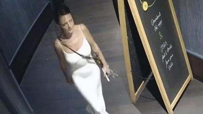 Police have released CCTV of Crystal Beale from the night of Friday, February 21 at a restaurant in Sunnybank. Photos of Crystal Beale, provided by her family, have also been released for media use. Picture: NewsWire Handout via QPM