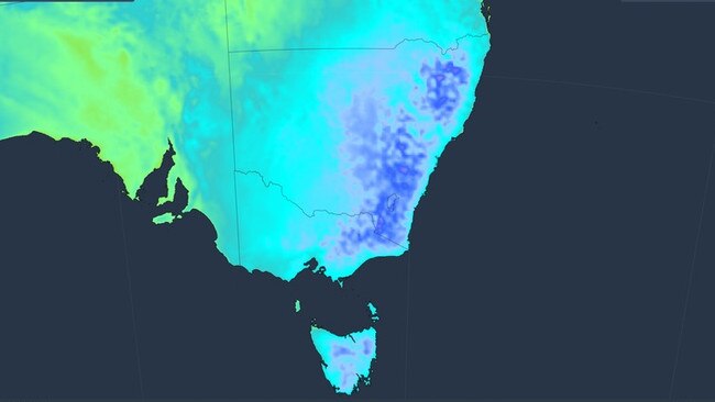 Temperatures plummeted across southeast NSW on Thursday. Picture: Weatherzone