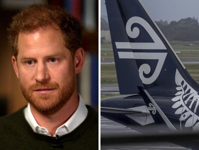 Air New Zealand’s savage swipe at Harry