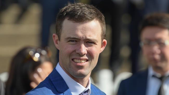 Trainer Cody Morgan is the trainer of Bullawa Creek. Picture: AAP Image-Simon Bullard