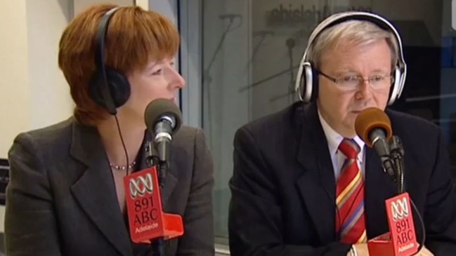 Julia Gillard and Kevin Rudd.