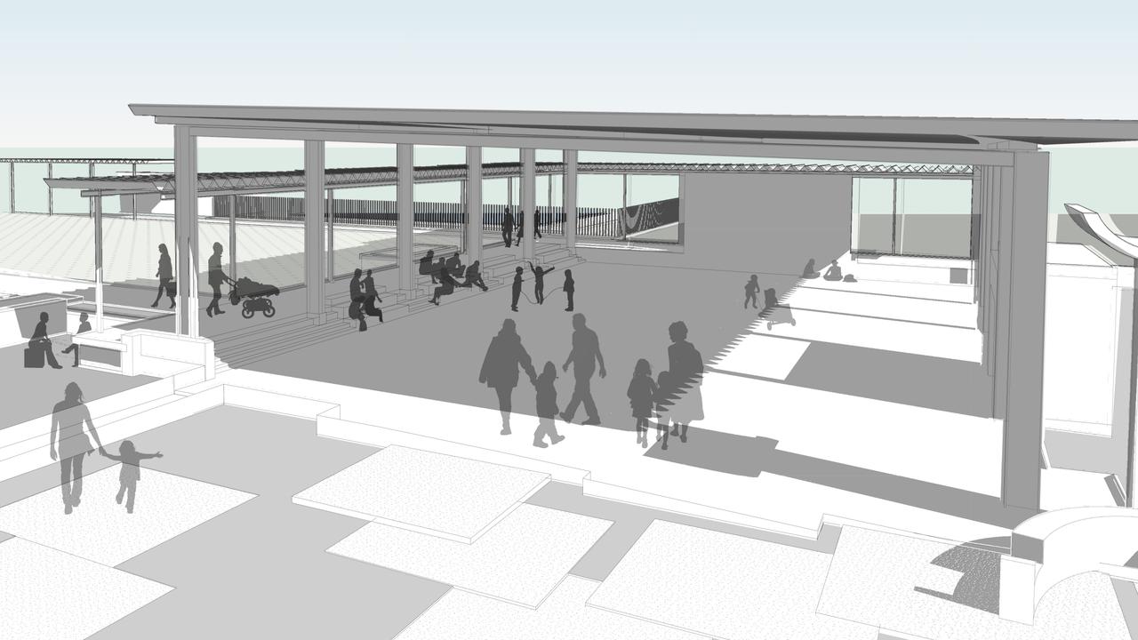 Concept plans for Stage 1A of the Northern Beaches Community Hub have been finalised with councillors to vote on the master plan at the ordinary meeting on Wednesday, December 8, 2021. Picture: Mackay Regional Council