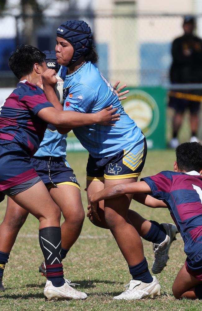 School rugby league finals, Mabel Park vs. Ipswich, Acacia Ridge. Picture: Liam Kidston