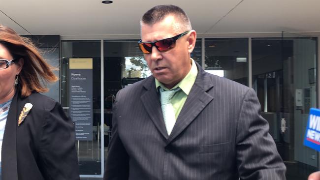 Stephen Grimmer leaves Nowra Courthouse on October 17. Picture: Madeline Crittenden.