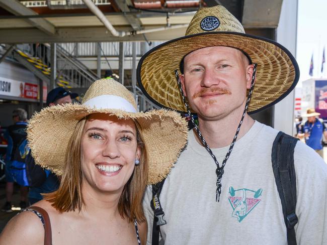 Katie Paul and Will Watson at the VALO Adelaide 500, DECEMBER 3, 2022: Picture: Brenton Edwards