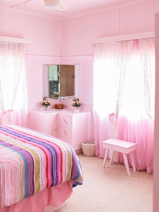 Each room in the house has its own colour scheme. Picture: Jason McNamara