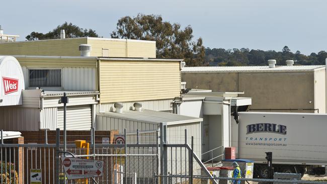 The Weis manufacturing facility in Toowoomba as Unilever continue to wind down local production in the eventual move to New South Wales, Tuesday, July 21, 2020. Picture: Kevin Farmer