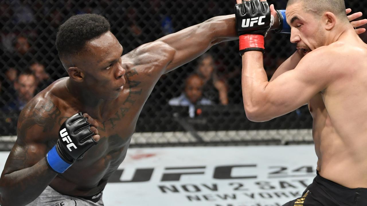 UFC 271: Israel Adesanya Says Robert Whittaker’s Striking Improvements ...