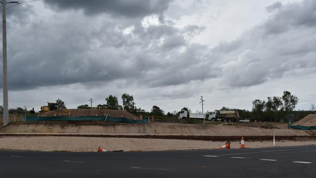 Intersection upgrades commence at Postmans Ridge. Photo: Hugh Suffell.