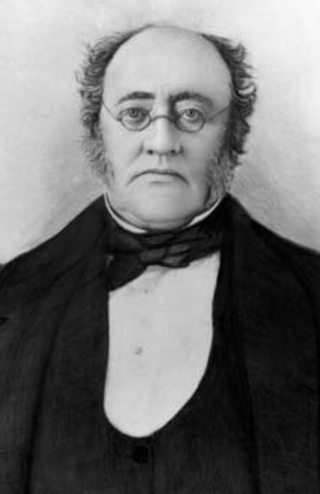 Dr Alexander Thomson was Geelong’s first mayor.