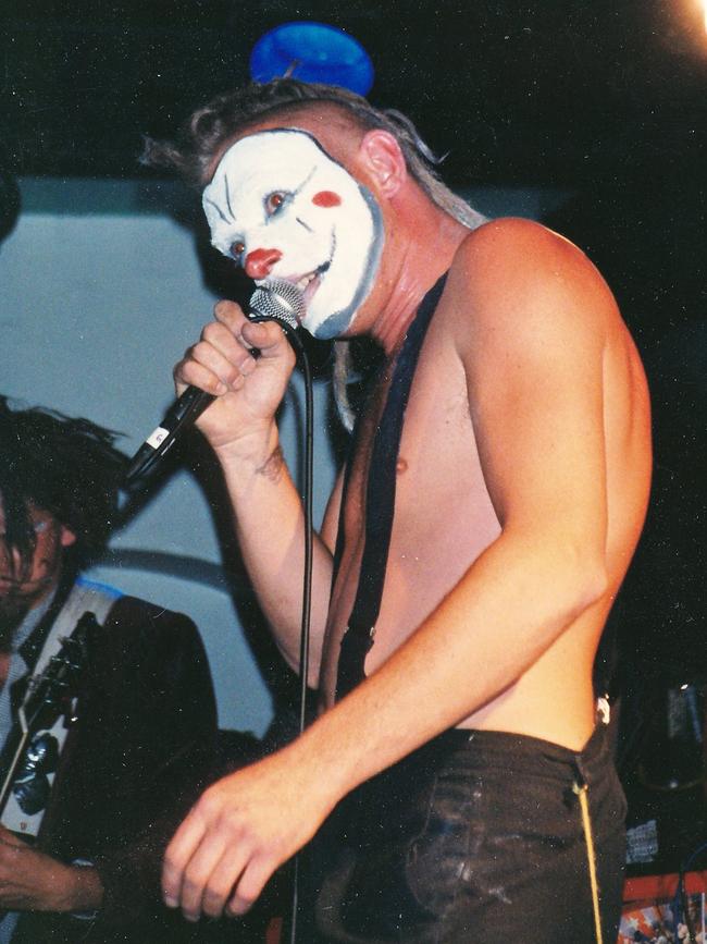 Clowns of Decadence frontman Mark Fenech. Picture: Supplied