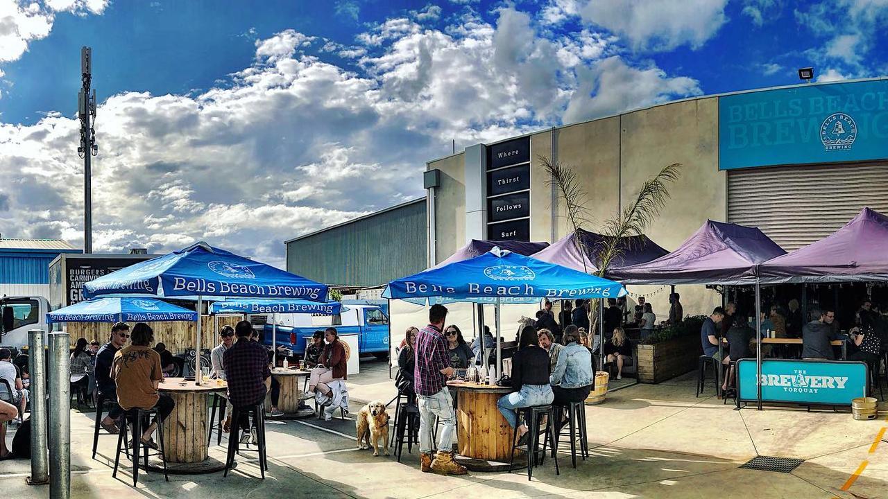 Bells Beach Brewing in Torquay. Picture: Bells Beach Brewing