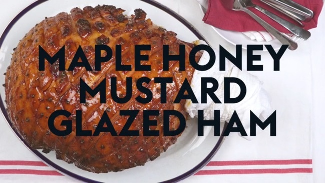 Maple Honey Mustard Glazed Ham