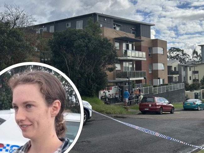 Cassidy Orchard, who witnessed the shock stabbing at Gertrude St, North Gosford. Picture: Satria Dyer-Darmawa.