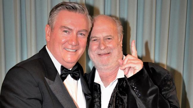 Eddie McGuire briefly touched on his heartbreak over the death of friend Michael Gudinski.