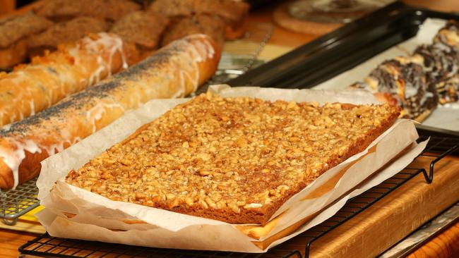 Ms Grkow’s honey cake is very popular. Picture: Hamish Blair