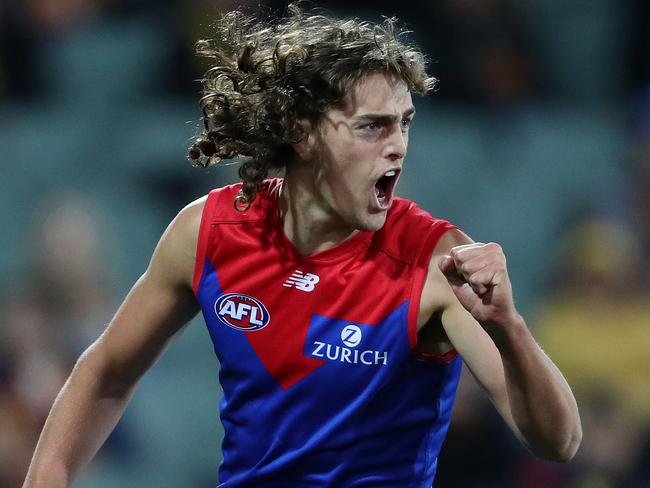 Luke Jackson has yet to find his niche at the Demons. Picture: Sarah Reed