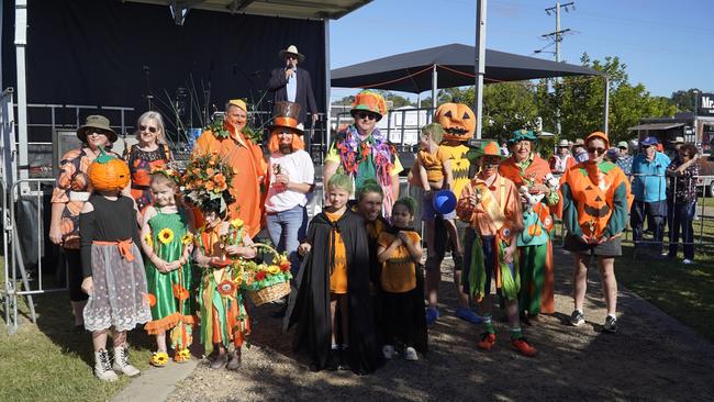 Dress up competition at the Goomeri Pumpkin Festival 2024