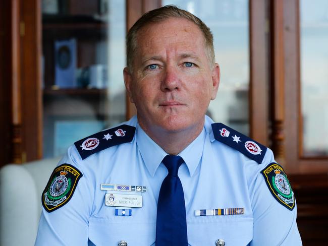 SYDNEY, AUSTRALIA - November 15: Police Commissioner Mick Fuller in Sydney on November 15th, 2019. Photo by Gaye Gerard/ Daily Telegraph