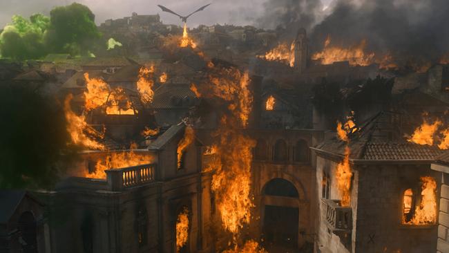 Things heat up in the latest episode of Game of Thrones. Picture: Supplied/ HBO