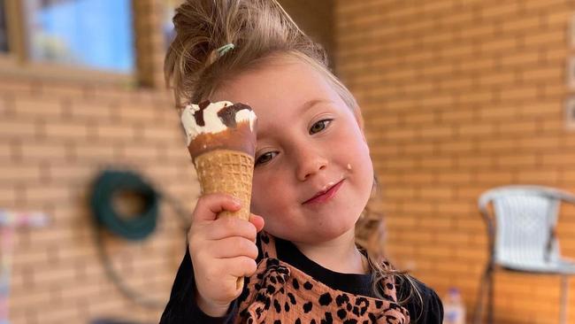 Missing girl Cleo Smith, 4. Picture: Instagram