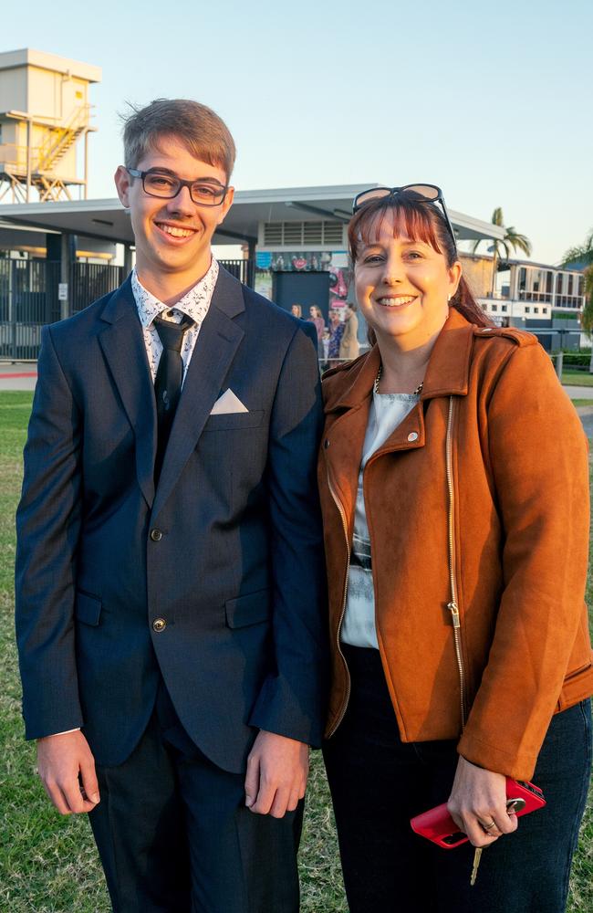 Josh and Kym Scammells at the Mirani State High School year 12 Formal.Picture: Michaela Harlow