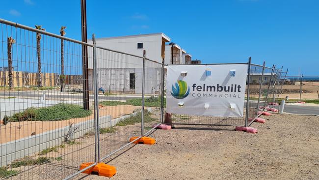 Photos of the Wallaroo Shores resort development taken in February 2023. Felmeri Group was the main building contractor. Picture: Supplied