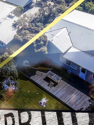 A local real estate agent commisioned the services of a drone for aerial photos and unwittingly captured neighbour (Mandy) sunbathing topless.