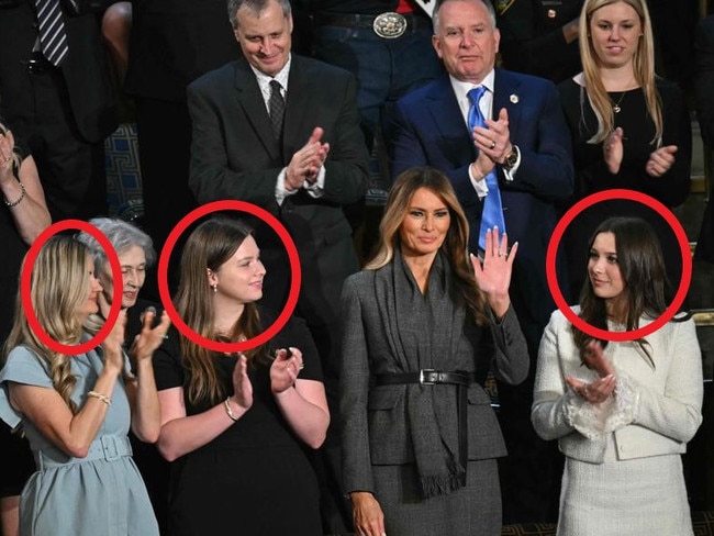 Melania caught sending secret signal