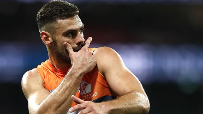 A number of GWS stars are hoping Stephen Coniglio makes a decision on his future sooner, rather than later. Picture: Getty Images