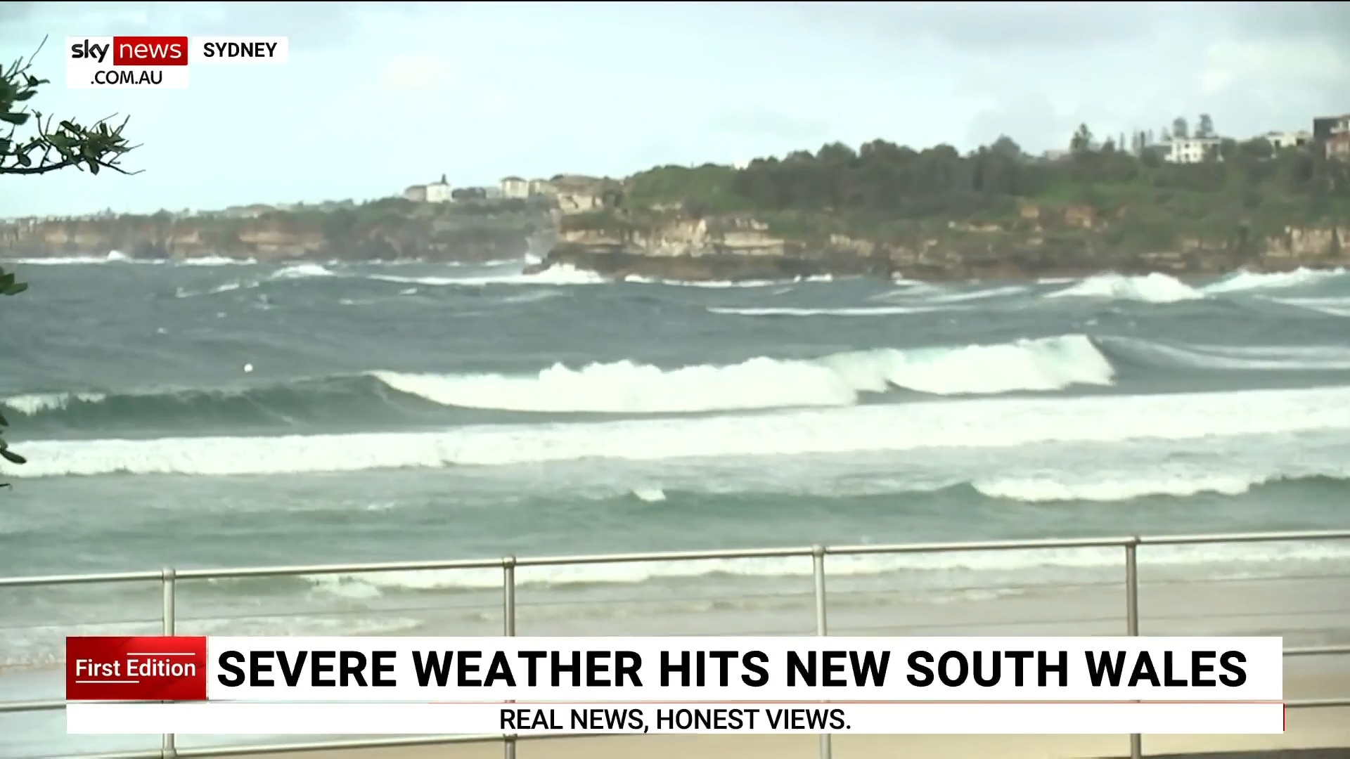 Severe weather hits New South Wales