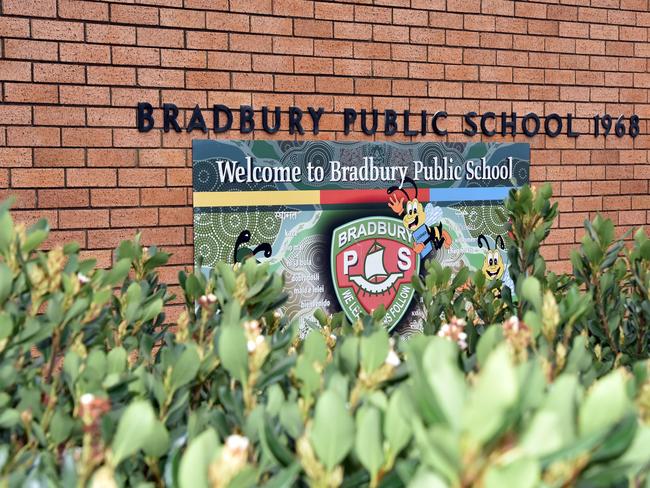 Bradbury Public School has been forced to shut during its first week back. Picture: Facebook