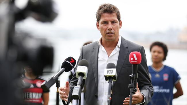 A-League Commissioner Nick Garcia issued an open letter today. Picture: Matt King/Getty Images