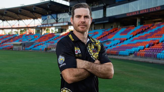 Nightcliff Football Club menÃ&#149;s captain Brodie Filo ahead of the 2024-25 NTFL season. Picture: Pema Tamang Pakhrin