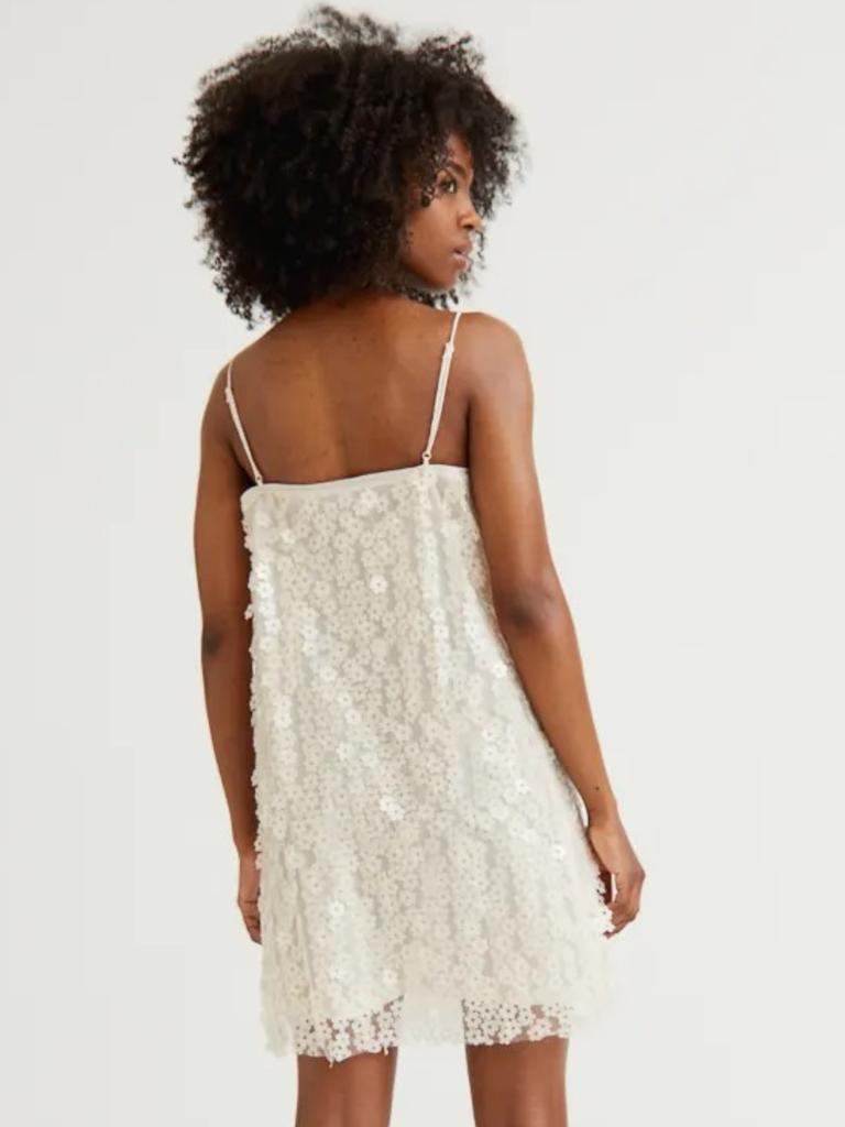 H&M Sequin Detail Slip Dress. Image: H&M