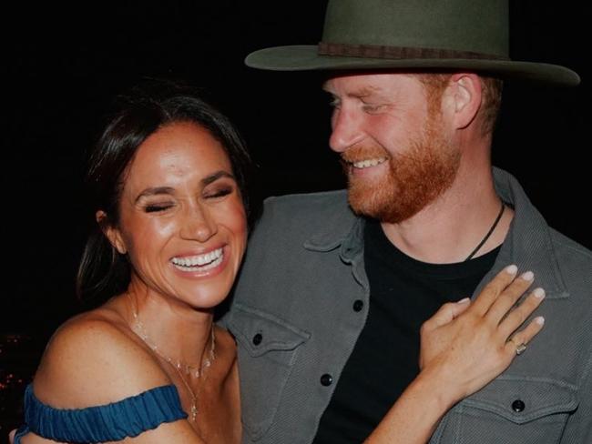 Harry and Meghan fled Britain in 2020. Picture: Instagram