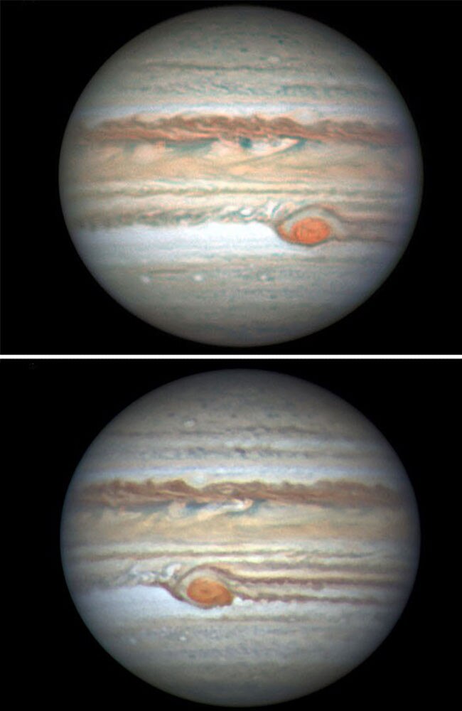 Jupiter’s shrinking Great Red Spot being ‘flaked’ away | news.com.au ...