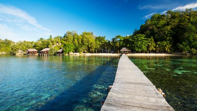 The Togian Islands, off the east coast of Sulawesi, Indonesia.