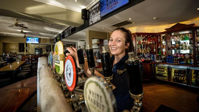 Kristina Ivanovic works at the Ramsgate Hotel.