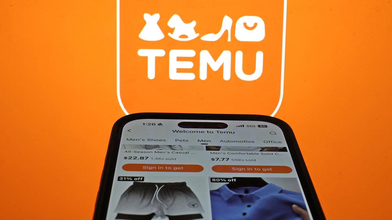 Temu only launched in Australia a year ago. Picture: Justin Sullivan / Getty Images via AFP