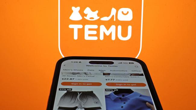 Temu only launched in Australia a year ago. Picture: Justin Sullivan / Getty Images via AFP