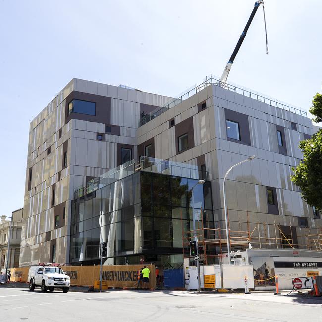 UTAS Hedberg building in Hobart. Picture: CHRIS KIDD