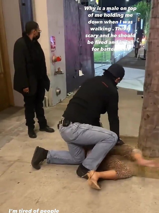 Farrah Abraham was arrested in Los Angeles over the weekend for allegedly slapping a security guard. Picture: Instagram