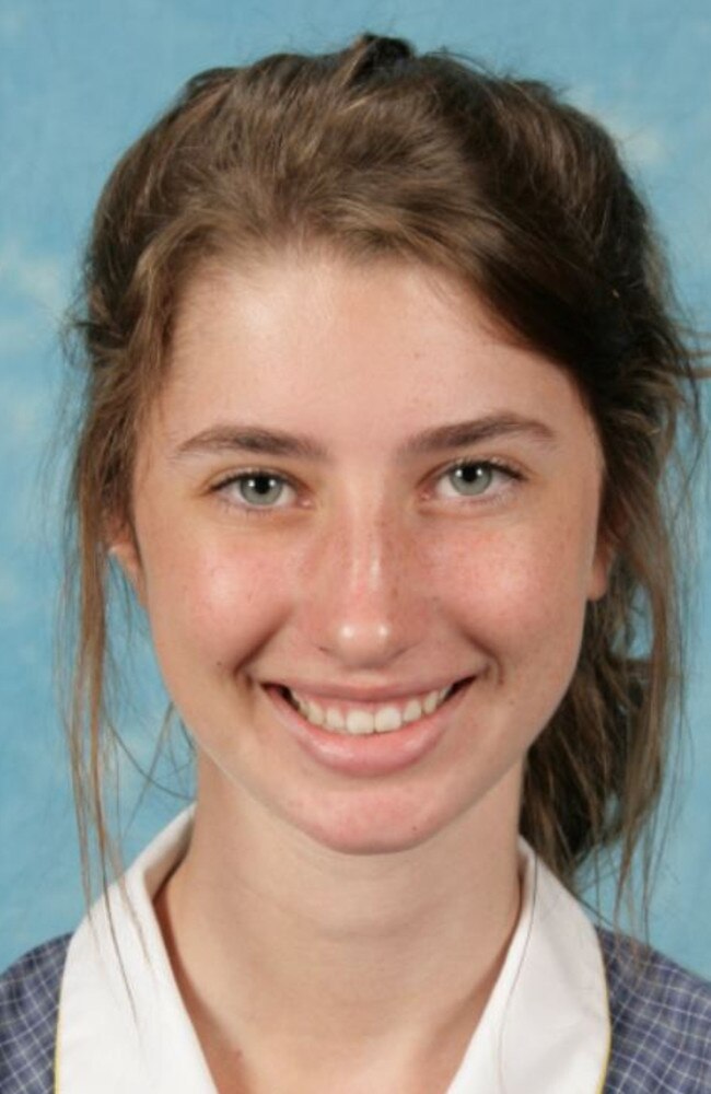 Immanuel Lutheran College 2011 dux Verity Smith.