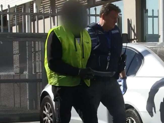 An 18-year-old man has been arrested in connection to the Collingwood brawl. Picture: Victoria Police