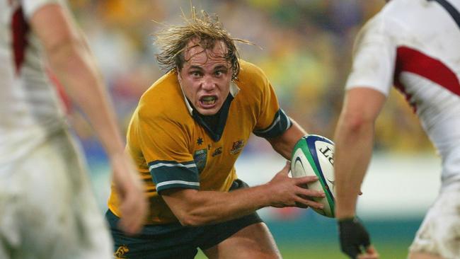 Former Wallaby Phil Waugh now earns about $800,000 as CEO of Rugby Australia. Picture: Getty Images