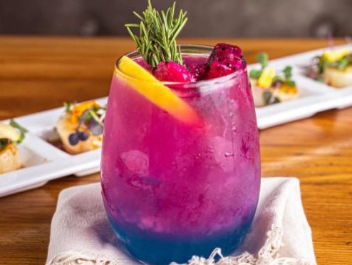 Blackwood's 'Little Mermaid' cocktail. Picture: Blackwood/Instagram